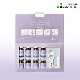 CELLTRION Céllinon Face Fit Collagen Core Program Ampoule 5ml x 8EA – High-Concentration EGF & Collagen for Moisture, Firmness, Lifting & Brightening Care _ Made in KOREA